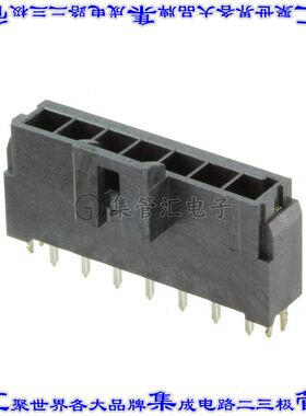 1722871307 针座连接器7POS接头3.5mm公形插针通孔直针镀金