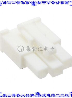 1586106-3 矩形连接器外壳3POS插座4.2mm母形插口白色自由悬挂
