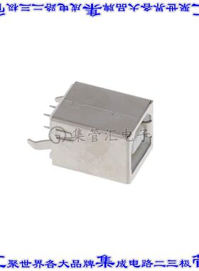 KUSBVX-BS1N-W 连接器USB-B插座4POS USB 2.0通孔