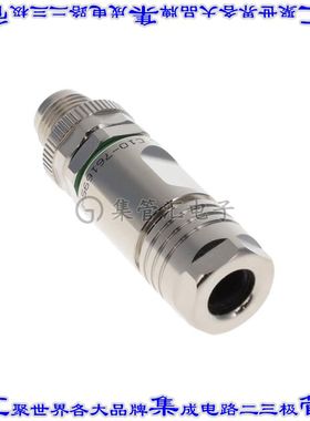 HDM12PM08XSTMC 圆形连接器8POS插头公引脚压接镀金自由悬挂