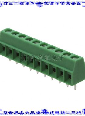 1751329 线对板连接器10POS接线端子3.5mm通孔水平带板