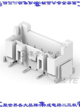2365497-6 针座连接器6POS接头2.5mm公形插针表贴SMD锡