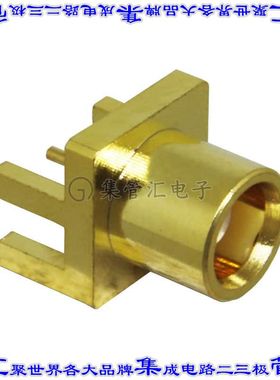 CONMCX003.062 同轴连接器MCX插座母插槽焊接50欧姆板边缘