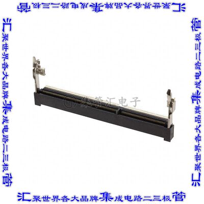 2013290-1 接插件连接器CONN SKT SODIMM 204POS SMD REV