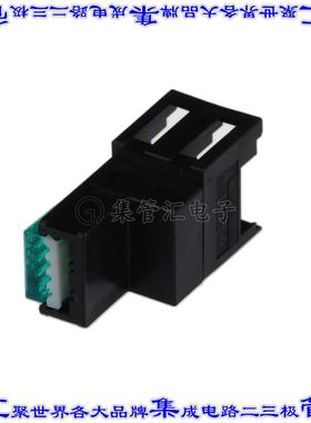 37C04-2124-000 FL 矩形连接器8POS插口2排2mm母插口黑色IDC自由