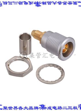 ERA.1S.275.CTME61 圆形连接器1(同轴)插座母插口焊杯镀金面板安