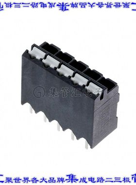 1823337 线对板连接器5POS接线端子3.81mm通孔垂直带板