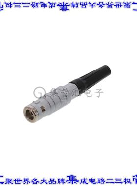 FLKB-02FGMS-GCP-209 圆形连接器2POS插头公引脚焊杯镀金自由悬挂