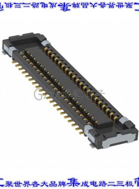 AXG740047A 板对板连接器40POS插口中央触点带2排0.35mm表贴SMD镀