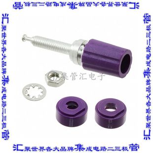 KNURLED 679535 POST BIND VIOLET 接插件连接器CONN
