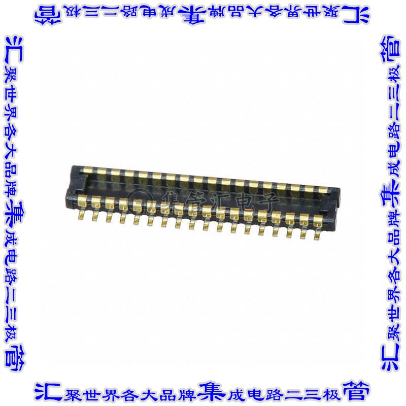 WP7-P032VA1-R500 板对板连接器32POS插头外罩触点2排0.4mm表贴SM