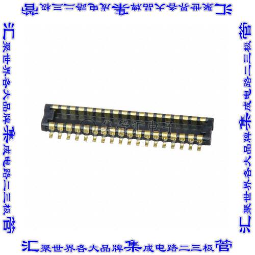 WP7-P032VA1-R500 板对板连接器32POS插头外罩触点2排0.4mm表贴SM