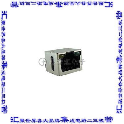 RJHSEKP80 接插件连接器8P8C, VERTICAL, SHIELD WITH SIDE