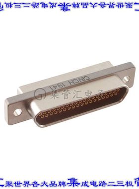 DCCM37SSBN 连接器37POS插座母插口2排D-TYPE型面板安装