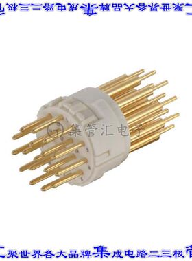 9151172603 09151172603圆形连接器17POS插头公引脚焊接镀金
