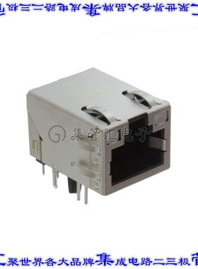 2250013-4 接插件连接器CONN JACK 1PORT 1000 BASE-T PCB