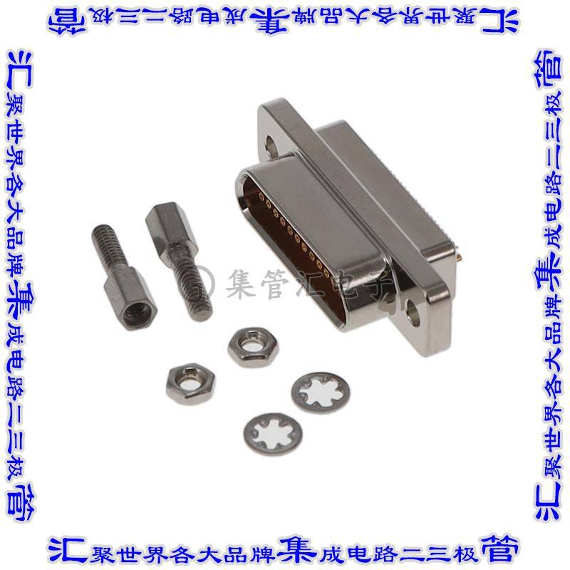 MDM-25SSM7-A174 连接器25POS插座母插口2排D-TYPE型自由悬挂