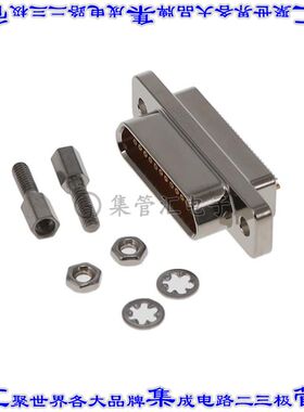 MDM-25SSM7-A174 连接器25POS插座母插口2排D-TYPE型自由悬挂