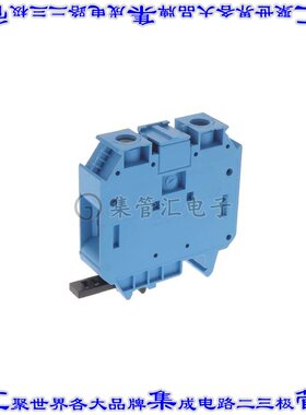 XW5T-S35-1.1-1BL 端子块连接器2POS馈通式16.0mm蓝色1/0-10AWG