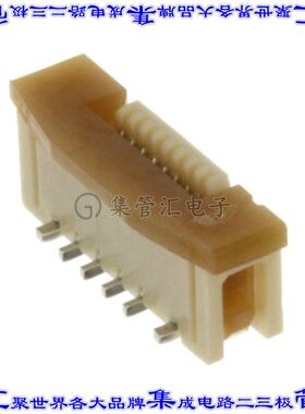 525590870 0525590870连接器8POS FFC/FPC 0.5mm触头垂直单侧表面