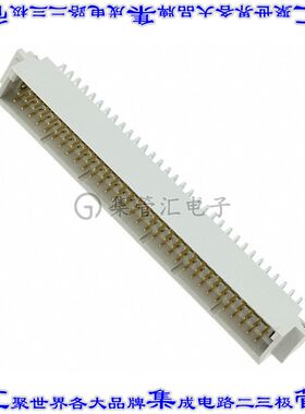 8-1393644-3 接插件连接器CONN DIN PLUG 96POS PCB RA GOLD