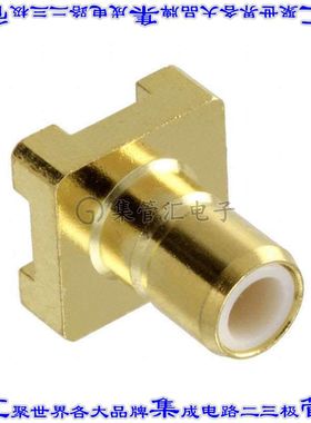 1-1337604-0 同轴连接器SMB插孔公引脚焊接50欧姆表面贴装