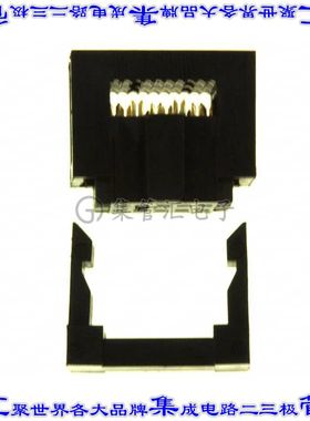 SFH413-PPPB-D05-ID-BK 矩形连接器10POS接头2排1.27mm母插口黑色