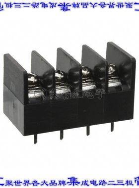 OSTYK21104030 端子块连接器4电路隔板接线座6.35mm螺钉带紧固板