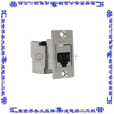 NHRJ45D6SIDC 接插件连接器NH SERIES NARROW MODULAR PANEL C