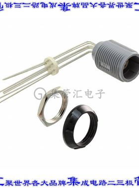 PLB3G020007 圆形连接器7POS插座母插口焊接镀金面板安装通孔直角