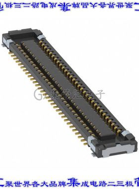 AXG760047A 板对板连接器60POS插口中央触点带2排0.35mm表贴SMD镀
