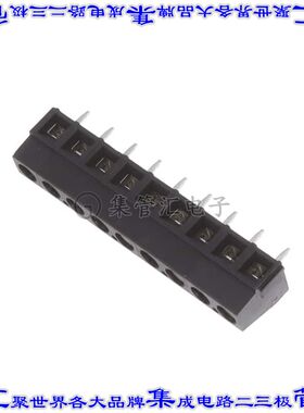 398800309 0398800309线对板连接器9POS接线端子5.08mm通孔水平带