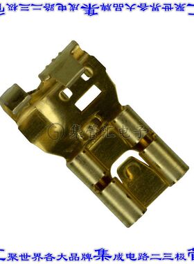 63445-1 快速连接器端子母头6.35mm压接12-18AWG