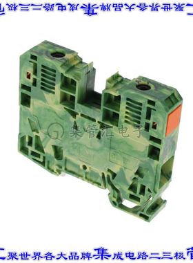 285-137 端子块连接器2POS接地地面16.0mm绿色黄色2-10AWG