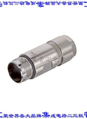 9156000703 09156000703圆形连接器插件壳银色自由悬挂底壳