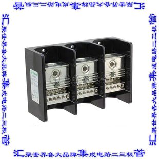 接插件连接器PWR 380A DISTRIB 3POS 600V BLOCK LFD55523Z