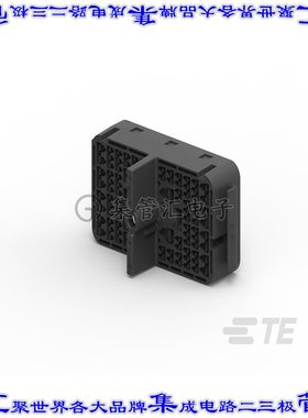 DRB12-102PANE 矩形连接器外壳102POS插座2排母形插口黑色自由悬