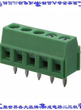 EBWA-05-A 线对板连接器5POS接线端子3.5mm通孔水平带板