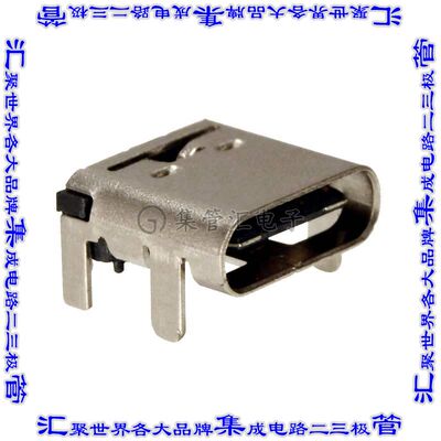 KUSBX-SMT3-CS-BTR 连接器USB TYPE-C插座24POS USB 3.0表面贴装