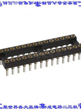 614-43-328-31-012000 连接器IC插座DIP 7.62mm插口28(2 x 14)位