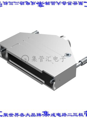 D37000DTE40/AA 连接器37POS后壳180度屏蔽银