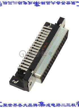 9665526612 09665526612连接器50POS插座母插口3排D-Sub通孔直角