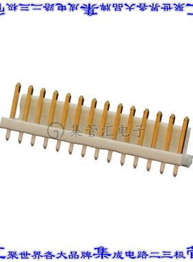 4-641208-4 针座连接器14POS接头3.96mm公形插针通孔直针镀金