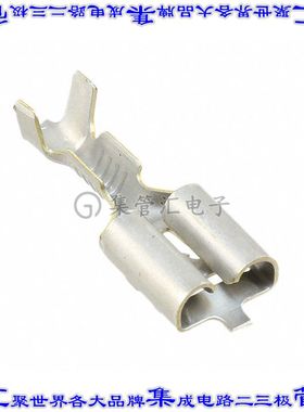 280095-2 快速连接器端子母头6.35mm压接18-22AWG