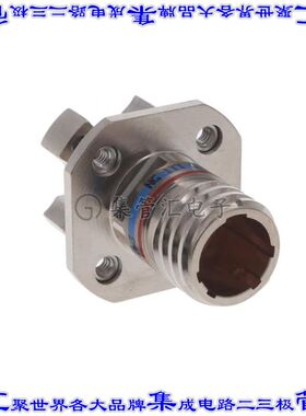 KJAD0T9F35PN115 圆形连接器6POS插座公形引脚焊接面板安装通孔