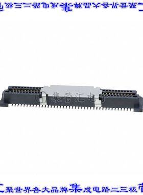 G832MB010801222HR 板对板连接器80POS插座中央带触点2排0.8mm表
