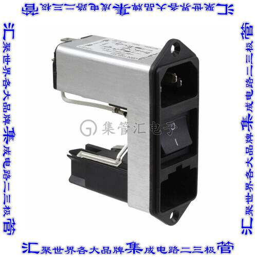 CDE4.4101.151 电源接入连接器3POS插座公插片模块IEC320-C14面板