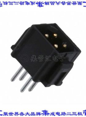 M80-8540442 针座连接器4POS接头2排2mm公形插针通孔直针镀金