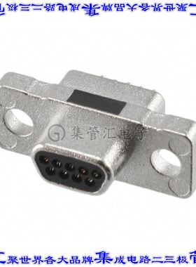 380-009-113L001 连接器9POS插头公引脚2排D-TYPE型面板安装通孔