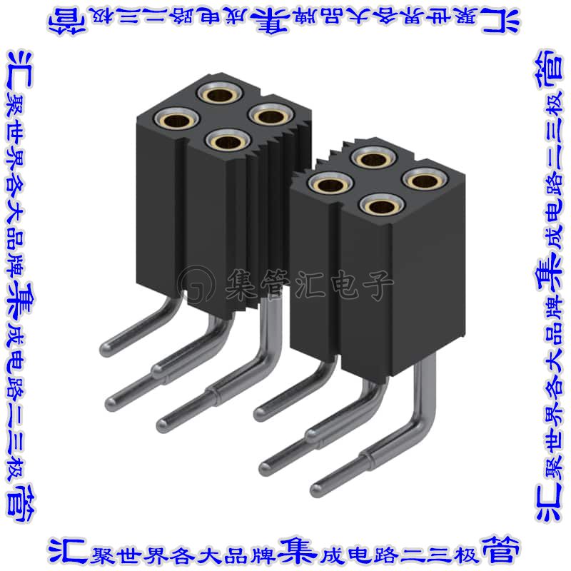 803-43-046-20-001000 连接器接插件CONN RCPT 46POS 0.1 GOLD PC
